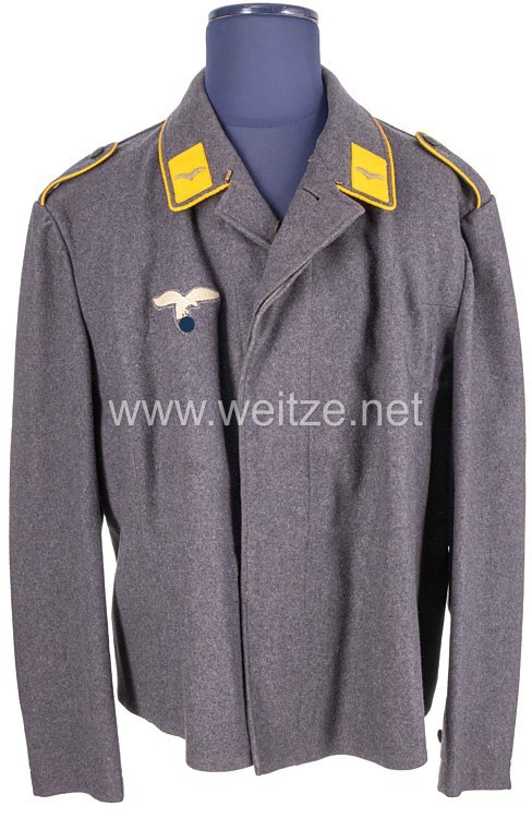 Luftwaffe Fliegerbluse 1. Model für Mannschaften der Fallschirmjäger oder Flieger  Bild 2