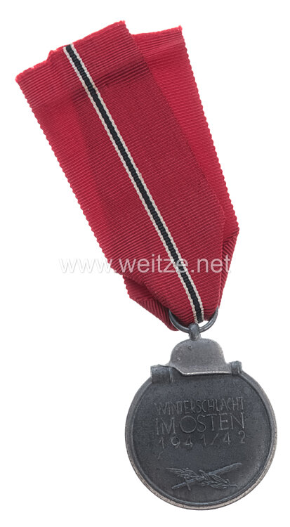 Medaille Winterschlacht im Osten - Gustav Brehmer, Markneukirchen. Bild 2