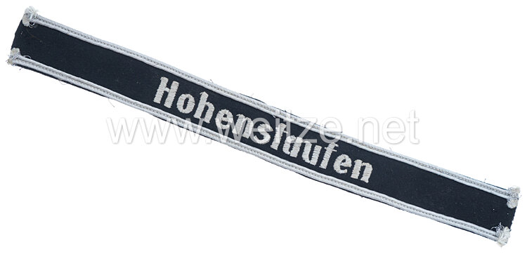 Waffen-SS Ärmelband für Mannschaften der 9.SS-Panzer-Division "Hohenstaufen" Bild 2